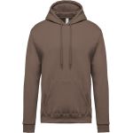 Mikina pánská s kapucí Kariban K476 moka brown