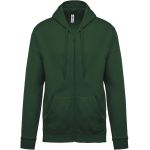 Mikina s kapucí Kariban K479 forest green