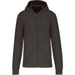 Mikina ekologicky šetrná s kapucí Kariban K4030 dark grey