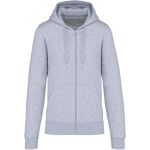 Mikina ekologicky šetrná s kapucí Kariban K4030 oxford grey