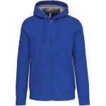 Mikina z těžké bavlny s kapucí Kariban K444 light royal blue