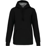 Mikina z těžké bavlny s kapucí Kariban K443 black