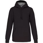 Mikina z těžké bavlny s kapucí Kariban K443 dark grey
