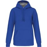 Mikina z těžké bavlny s kapucí Kariban K443 light royal blue