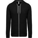 Mikina s kapucí Kariban K438 black