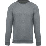 Mikina pánská raglánová z bio bavlny Kariban K480 grey heather
