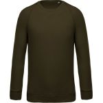 Mikina pánská raglánová z bio bavlny Kariban K480 mossy green