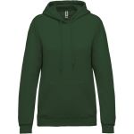 Women's hooded sweatshirt Kariban K473 forest green
