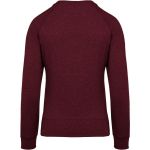 Mikina dámská raglánová z bio bavlny Kariban K481 wine heather