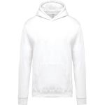 Children's sweatshirt with hood Kariban K477 white