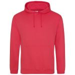 Mikina Just Hoods College Hoodie AWJH001 lipstsick pink