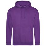 Just Hoods College Hoodie AWJH001 purple