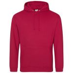 Mikina Just Hoods College Hoodie AWJH001 red hot chilli