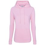 Mikina dámská Just Hoods Women´s College Hoodie AWJH001F baby pink