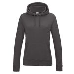 Mikina dámská Just Hoods Women´s College Hoodie AWJH001F charcoal