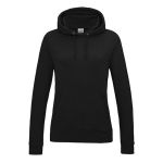 Mikina dámská Just Hoods Women´s College Hoodie AWJH001F jet black