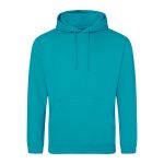 Mikina Just Hoods College Hoodie AWJH001 lagoon blue