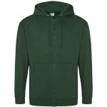 Mikina s kapucí Just Hoods Zoodie AWJH050 bottle green