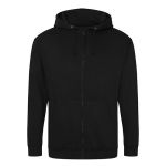 Mikina s kapucí Just Hoods Zoodie AWJH050 deep black
