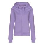 Mikina dámská s kapucí Just Hoods Women´s College Zoodie AWJH050F digital lavender