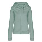Mikina dámská s kapucí Just Hoods Women´s College Zoodie AWJH050F dusty green
