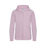 Mikina dětská s kapucí Just Hoods Kids Zoodie AWJH0050J baby pink