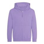 Mikina dětská s kapucí Just Hoods Kids Zoodie AWJH0050J digital lavender