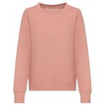 Mikina dámská Just Hoods Women´s AWDis Sweat AWJH030F dusty pink