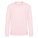 Mikina dětská Just Hoods Kids´ AWDis Sweat AWJH030J baby pink