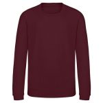 Mikina dětská Just Hoods Kids´ AWDis Sweat AWJH030J burgundy