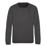 Mikina dětská Just Hoods Kids´ AWDis Sweat AWJH030J charcoal heather