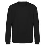 Mikina dětská Just Hoods Kids´ AWDis Sweat AWJH030J jet black