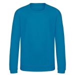 Mikina dětská Just Hoods Kids´ AWDis Sweat AWJH030J sapphire blue