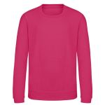Mikina dětská Just Hoods Kids´ AWDis Sweat AWJH030J hot pink