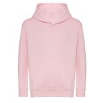 Mikina dětská s kapucí Just Hoods Kids Organic Hoodie AWJH201J baby pink