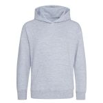 Mikina dětská s kapucí Just Hoods Kids Organic Hoodie AWJH201J heather grey
