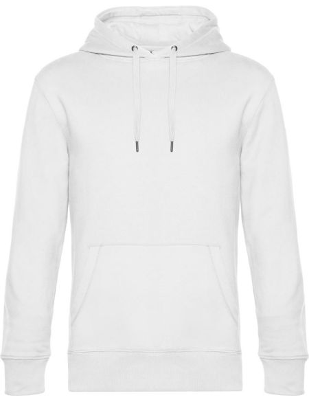 Mikina pánská s kapucí King Hooded 01.U02K white