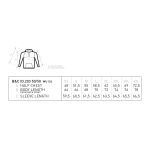 Hoodie with hood ID.203 50/50 white