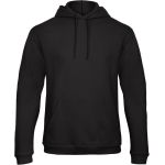 Mikina s kapucí ID.203 50/50 black