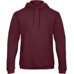 Mikina s kapucí ID.203 50/50 burgundy