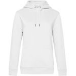 Women's hooded sweatshirt Queen Hooded white