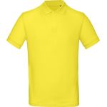 Polokošile pánská Piqué z bio bavlny Inspire Polo solar yellow