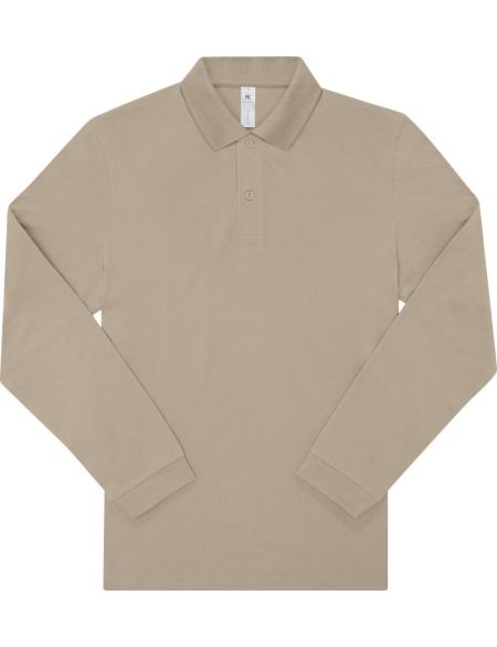 Polokošile piqué s dlouhým rukávem My Polo 180 LSL white