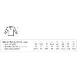 Polokošile piqué s dlouhým rukávem z těžké bavlny My Polo 210 LSL sport grey