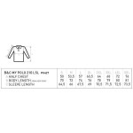 Polokošile piqué s dlouhým rukávem z těžké bavlny My Polo 210 LSL heather grey fog