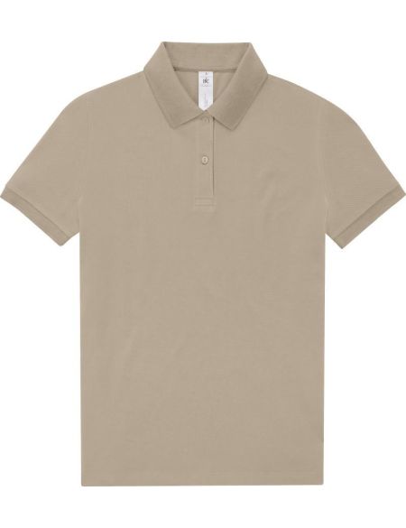 Women's piqué polo shirt made of heavy cotton My Polo 210 women mastic