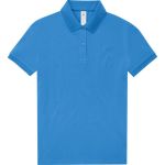 Polokošile dámská Piqué z bio bavlny Inspire Polo lake blue