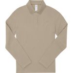 Polokošile dámská piqué s dlouhým rukávem My Polo 180 LSL women mastic