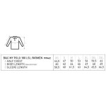 Polokošile dámská piqué s dlouhým rukávem My Polo 180 LSL women roasted coffee
