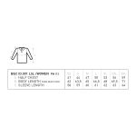Polokošile dámská piqué s dlouhým rukávem ID.001_LSL_women black